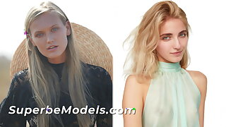 Great - Platinum-blonde Compilation! Models Show Off Their Bods